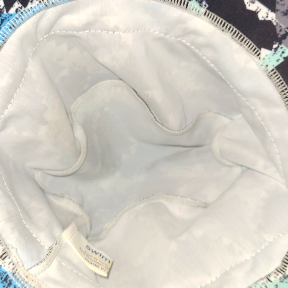 Swimlids UPF 50+ Kids Shark Bait Swim Bucket Hat Beachy Pool Vacay Size S NWOT - Picture 7 of 13